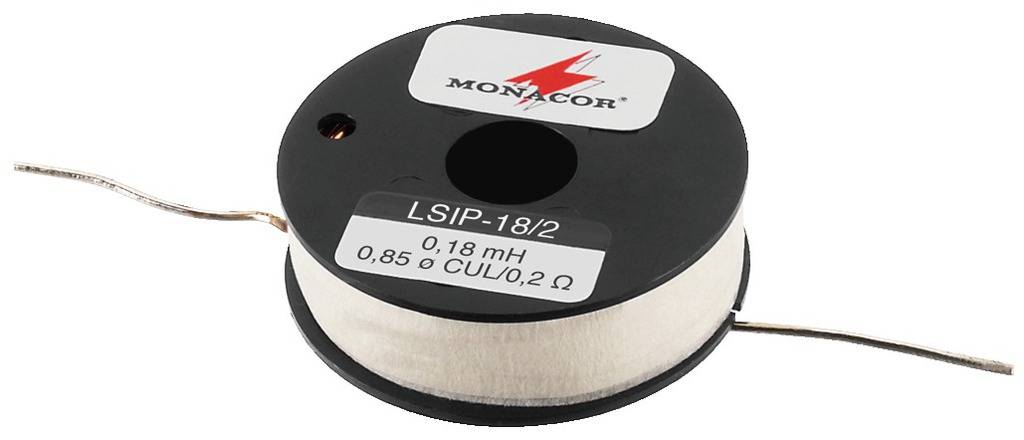 Bobine à air pour haut-parleur Monacor LSIP-18/2
