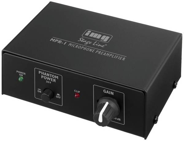 IMG Stageline MPR-1 Préamplificateur de microphone