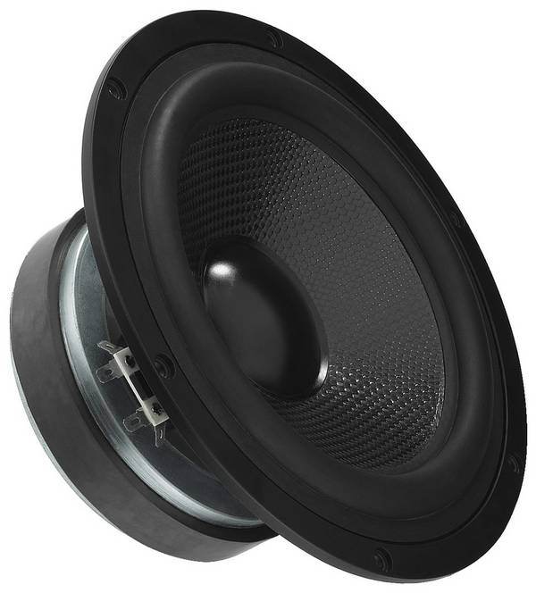 Monacor SPH-225C 8 pouces 22.2 cm Woofer  100 W 8 Ω système 2 voies