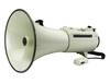 Monacor TM-45 Mégaphone avec microphone à main, sons intégrés