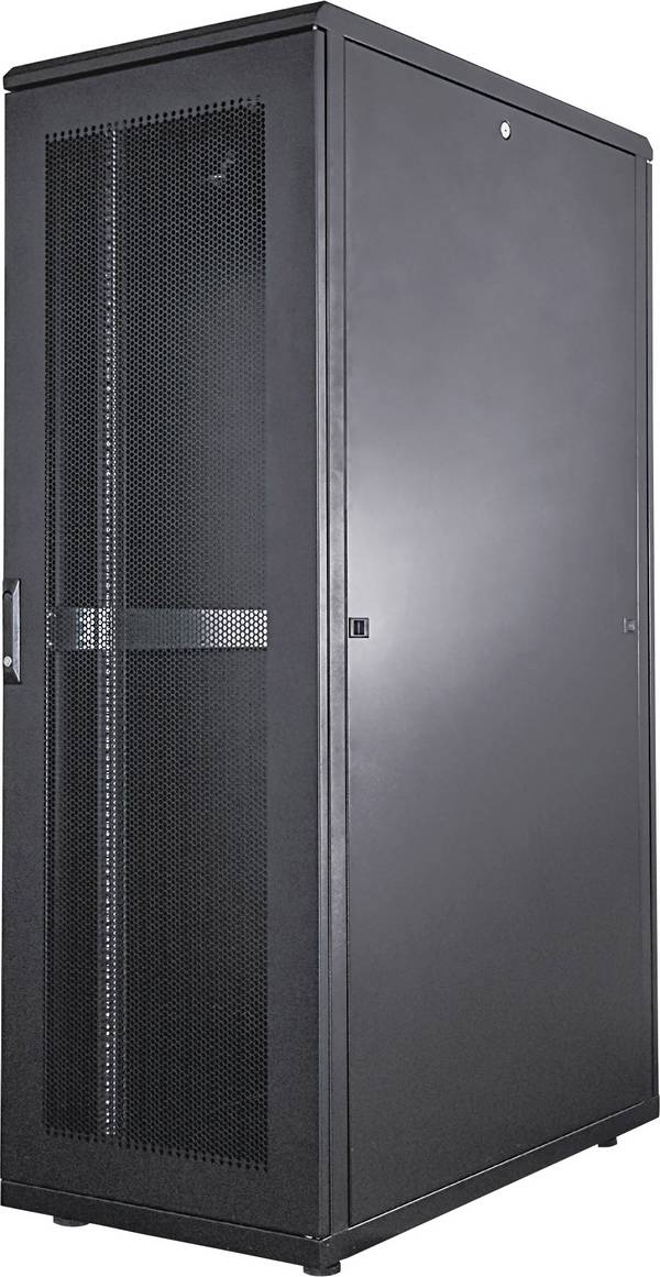 Intellinet 713252 Armoire de serveur 19" (l x H x P) 600 x 1728 x 1000 mm 36 UH noir (RAL 9005)
