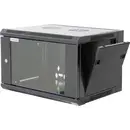 Intellinet 711715 Boîtier mural 19" (l x H x P) 570 x 370 x 450 mm 6 UH noir (RAL 9005)
