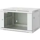 Intellinet 711760 Armoire baie de brassage 19" (l x H x P) 600 x 370 x 450 mm 6 UH gris clair (RAL 7035)