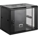 Intellinet 711906 Armoire baie de brassage 19" (l x H x P) 600 x 635 x 450 mm 12 UH noir (RAL 9005)