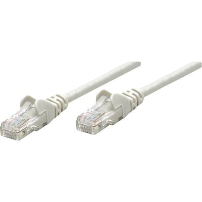 Intellinet 733267 RJ45 Câble réseau, câble patch CAT 6 S/FTP 5.00 m gris contacts dorés 1 pc(s)