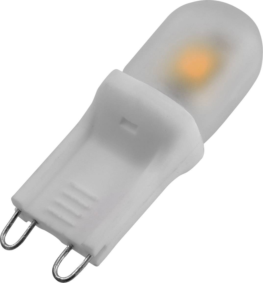 Ampoule LED G9 DioDor DIOLEDG9N1 2 W = 15 W blanc chaud (Ø x L) 14 mm