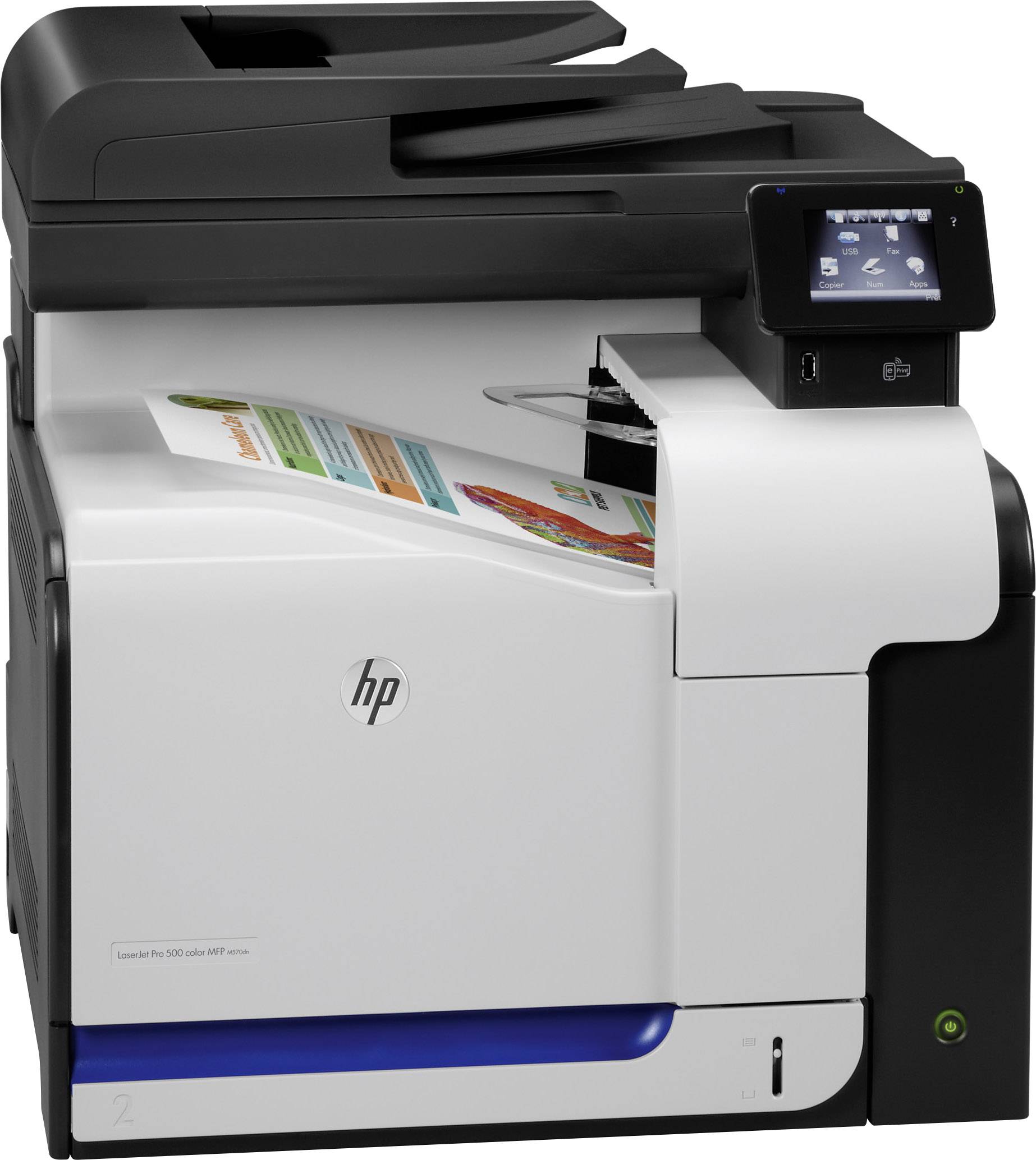 Hp laserjet pro 500 color m570dw mfp обзор