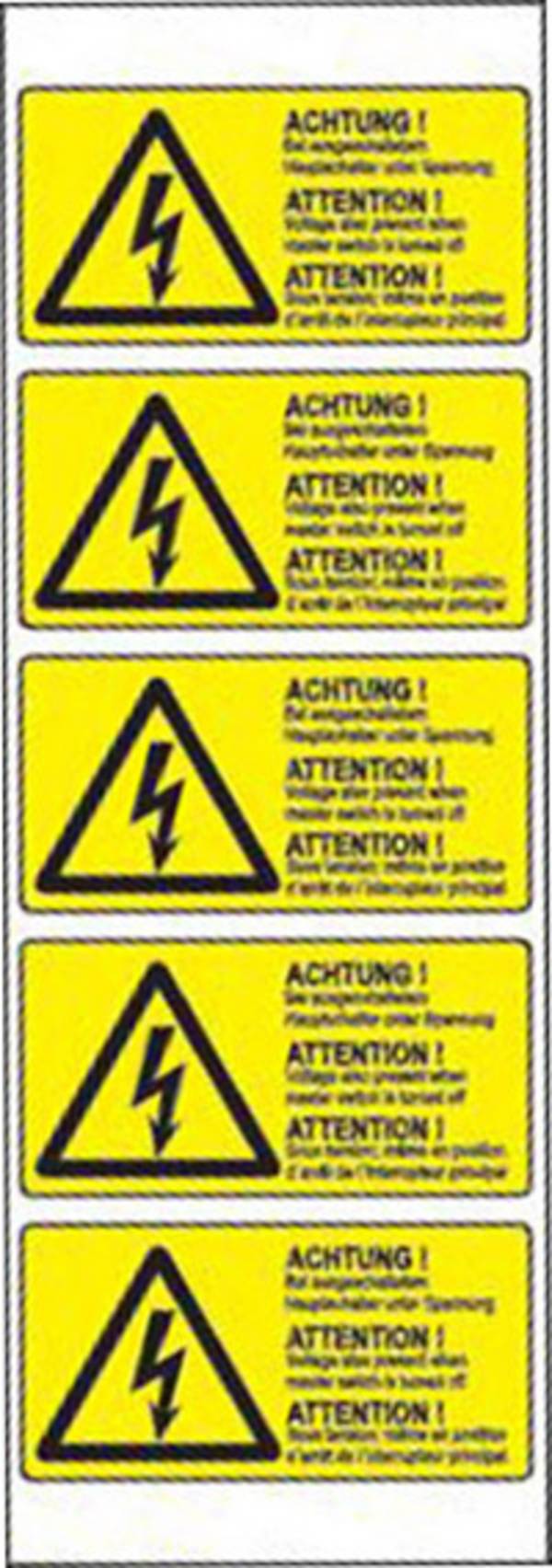 Etiquette combinée dans l'électrotechnique 52 x 26 mm TE Connectivity ESSW 1768020-2 52 mm x 26 mm ()