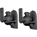 SpeaKa Professional Support mural pour haut-parleur inclinable, mobile Distance entre les murs (max.): 6.4 cm noir 1 pai