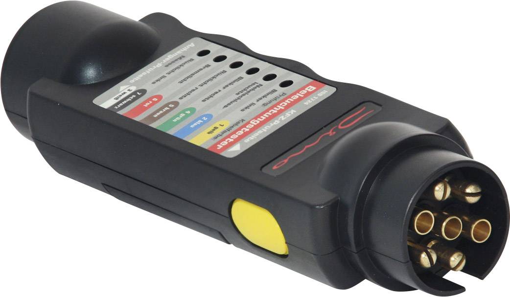 Testeur d’éclairage pour prise & connecteur de remorque 12 V DINO 130081