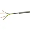VOKA Kabelwerk LiYY Câble de commande 4 x 0.25 mm² gris (RAL 7001) LIYY4X025 100 m