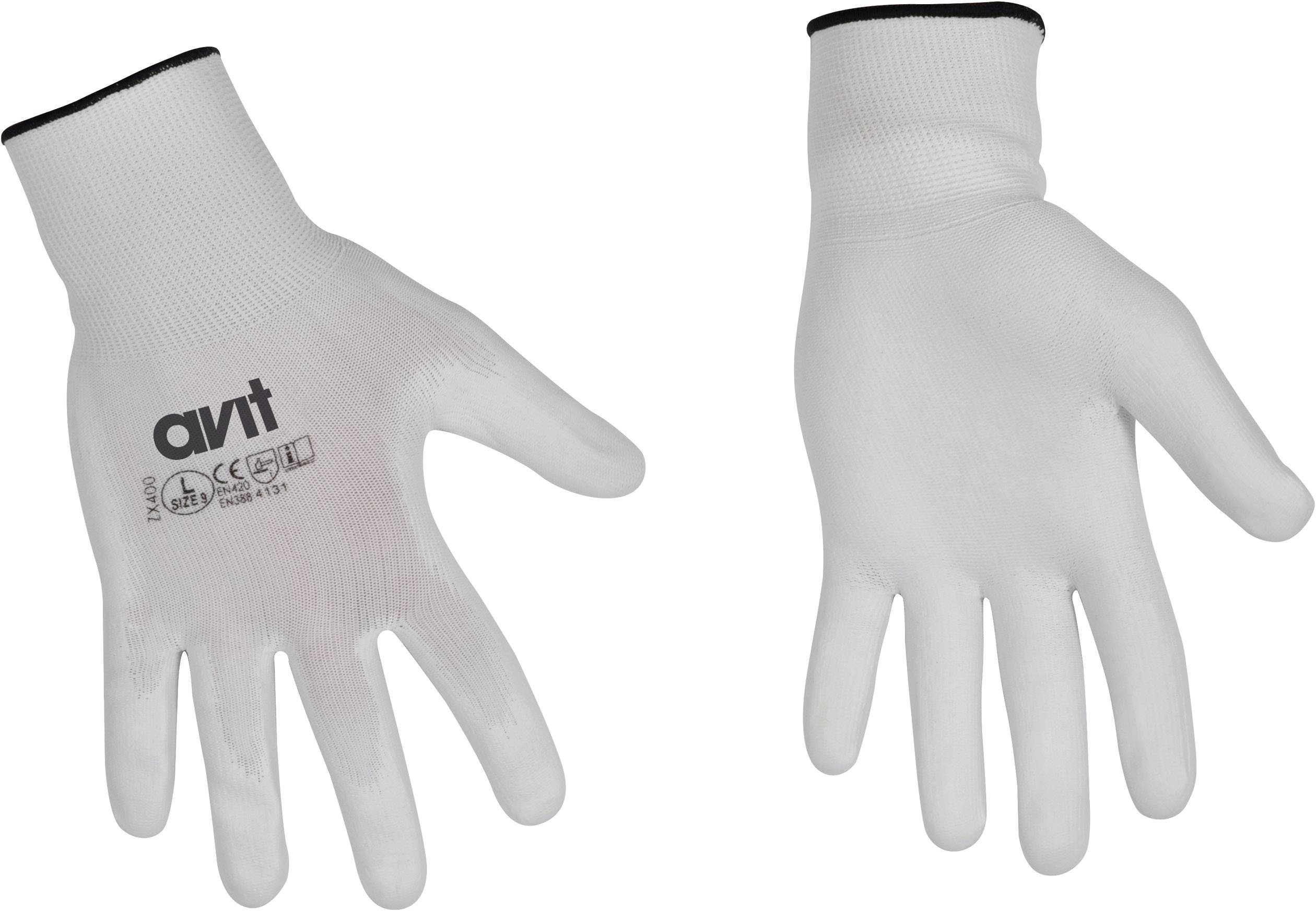 Gants de travail avec revêtement PU AVIT AV13075