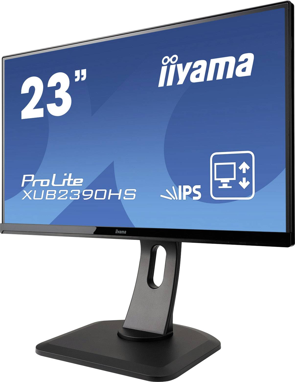 Moniteur LED Iiyama ProLite XUB2390HS-B1 CEE E (A - G) 58.4 cm 23 pouces 1920 x 1080 pixels 16:9 5 ms DVI, HDMI™, VGA AH-1