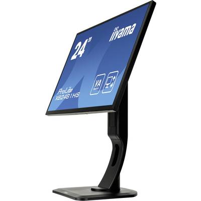 Iiyama ProLite XB2481HS-B1 Moniteur LED 59.9 cm (23.6 pouces) CEE F (A - G);1920 x 1080 pixelsFull HD6 msVGA, DVI, HDMI™-5