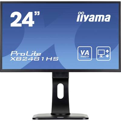 Iiyama ProLite XB2481HS-B1 Moniteur LED 59.9 cm (23.6 pouces) CEE F (A - G);1920 x 1080 pixelsFull HD6 msVGA, DVI, HDMI™-0