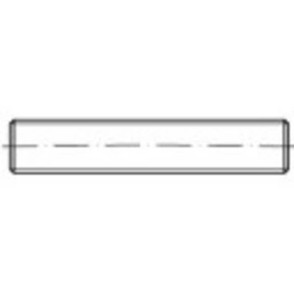 Boulon fileté M16 TOOLCRAFT 135047 60 mm acier étamé par galvanisation 25 pc(s)