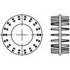 Raccord bois TOOLCRAFT 135719 (Ø) 80 mm Fonte malléable galvanisé 80 mm