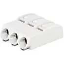 Bornier à ressort WAGO 2060-453/998-404 0.75 mm² Nombre de pôles 3 blanc 1 pc(s)