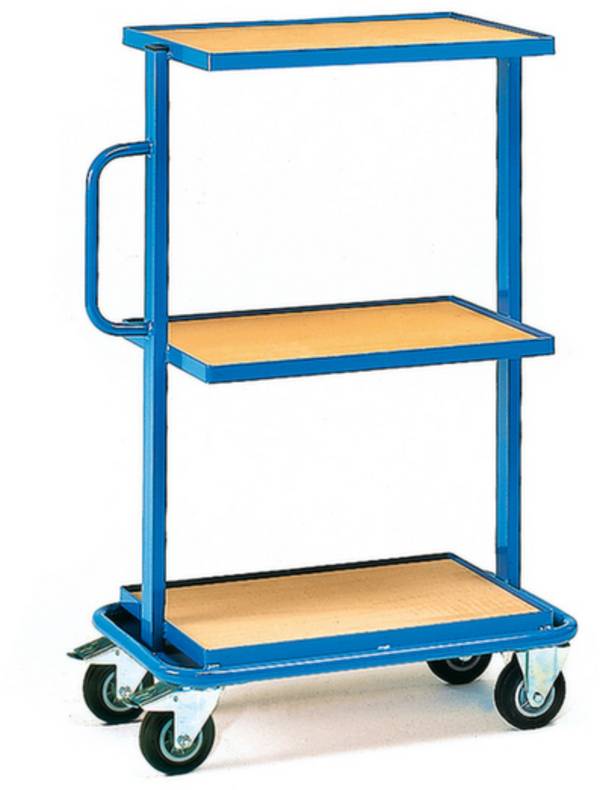 Fetra  Hauptartikel  32901    Chariot à étages  avec système de blocage  acier  revêtement par poudre  Charge max: 200 kg  bleu brillant (RAL 5007)