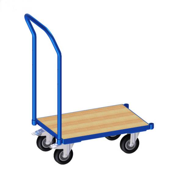 Planche à roulettes pour caisses Euro Fetra Hauptartikel avec système de blocage acier revêtement par poudre Charge max: 250 kg