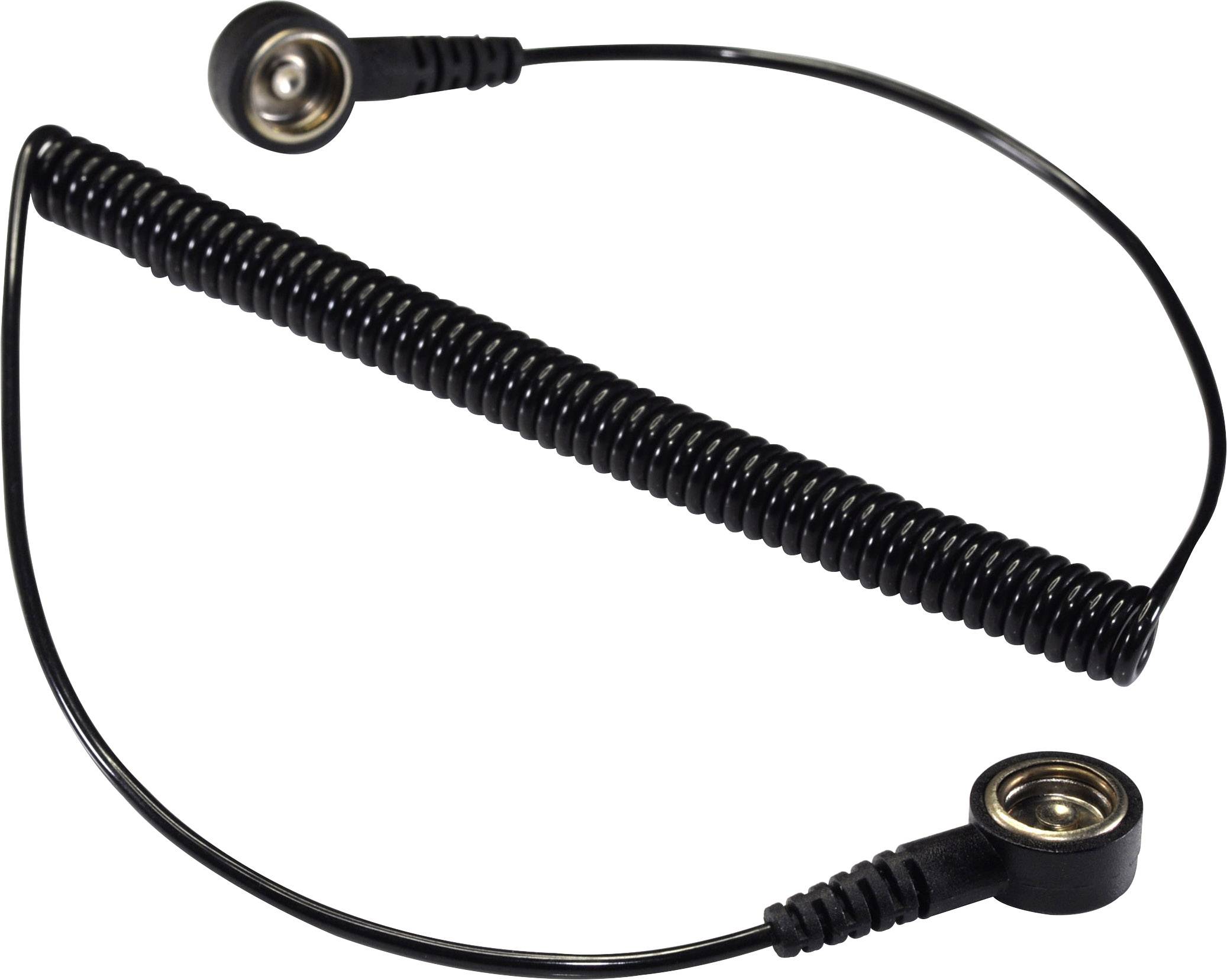 Câble de mise à la terre antistatique (ESD) TRU COMPONENTS SpKL-10-366-KK 1364537-3.66 3.66 m 1 pc(s)