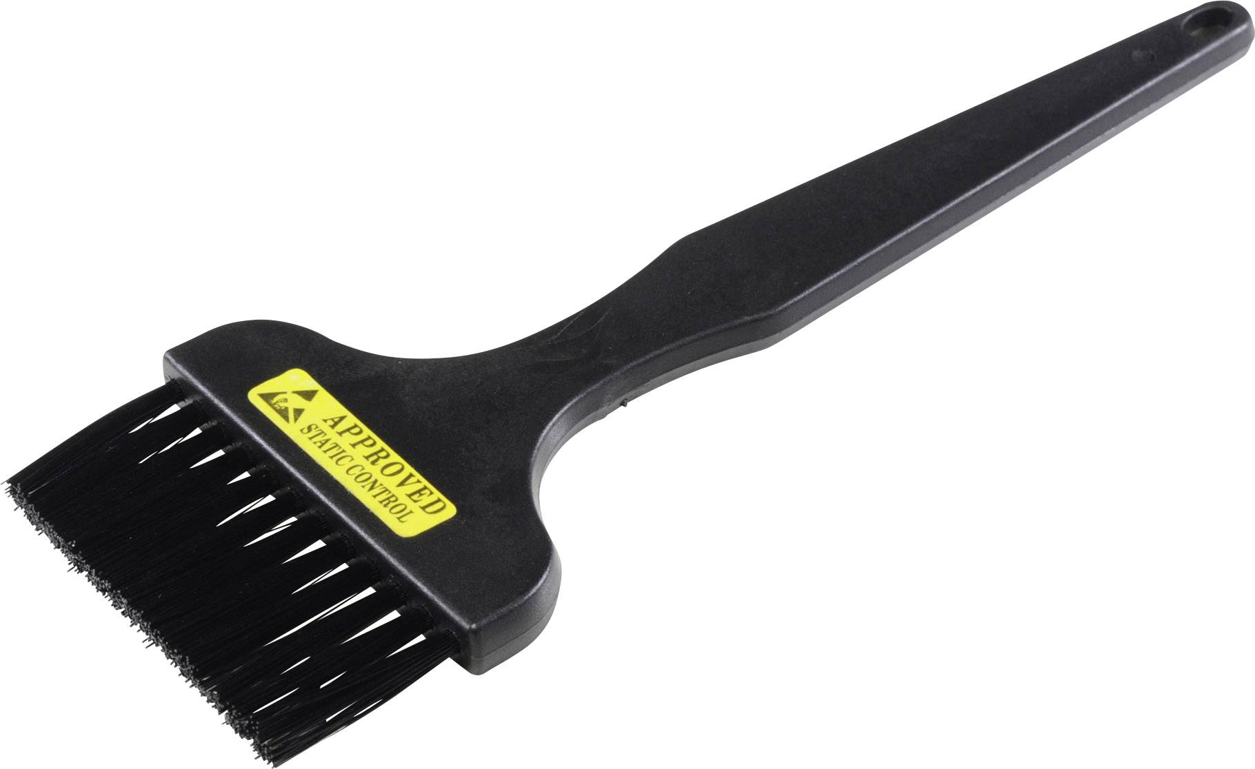 TRU COMPONENTS 1571140 ESD brush 170x62x7mm Bristle 25mm Antistatic
