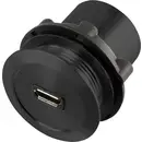TRU COMPONENTS Micro USB-01-BK Adaptateur embase femelle Micro USB A femelle vers Micro USB B mâle Contenu: 1 pc(s)