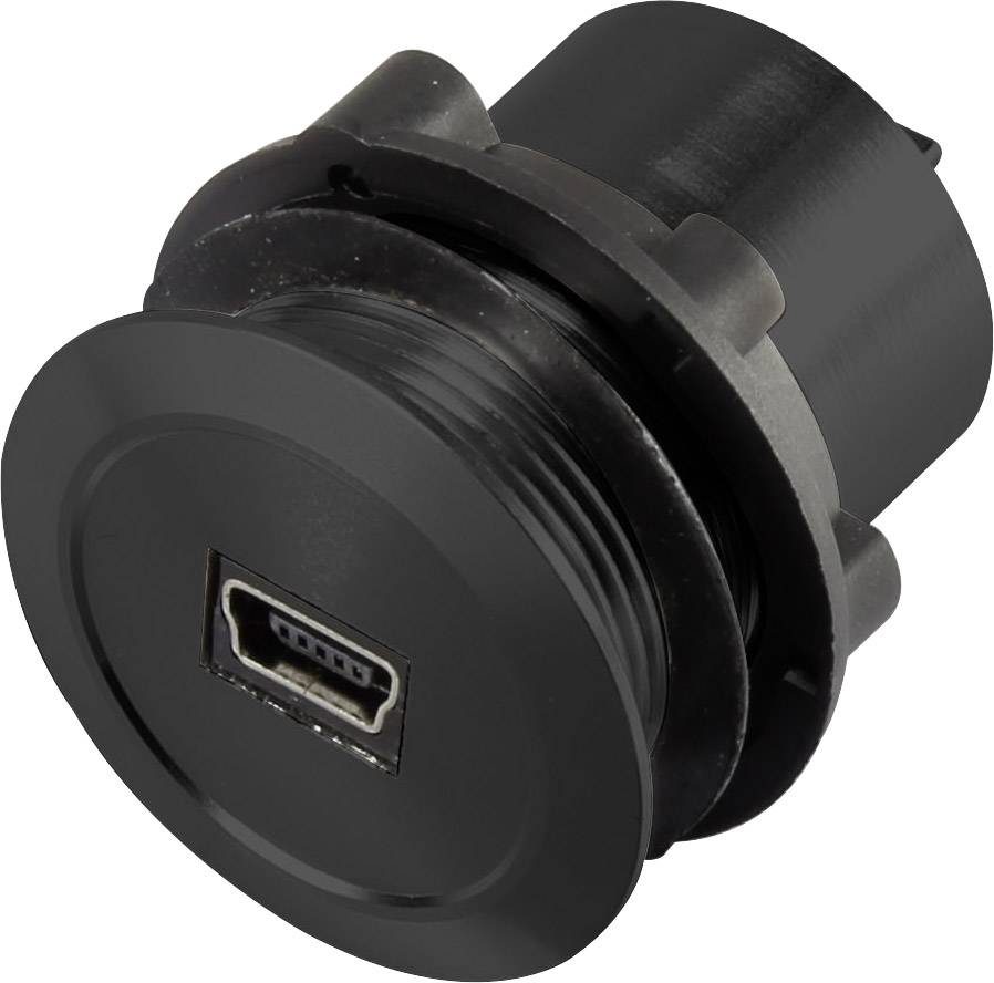 Adaptateur embase femelle TRU COMPONENTS Mini USB01BK 1365803 Mini USB