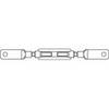 TOOLCRAFT 136630 Tendeur à écrou M16 acier étamé par galvanisation DIN 1480 1 pc(s)