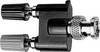 Telegärtner 100023664 Adaptateur de mesure BNC mâle - femelle 4 mm, femelle 4 mm noir, rouge