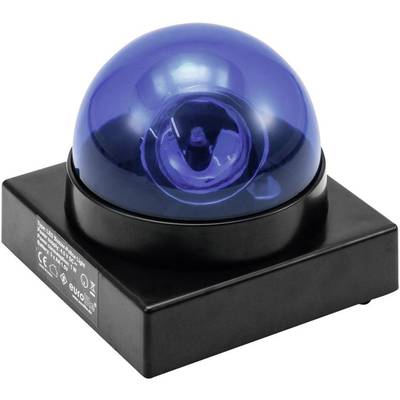 Eurolite 50603650 LED Gyrophare  1 W bleu Nombre de lumière: 1