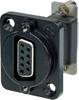 Adaptateur SUB-D SUB-D femelle 9 pôles - SUB-D femelle 9 pôles Neutrik NADB9FF-B 1 pc(s)