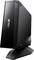 Graveur Blu-ray externe ASUS en noir sur support de bureau. Nom du modèle visible sur l'appareil. Design compact et élégant.