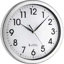 Horloge murale TFA Dostmann 60.3519.02 radiopiloté(e) 30.8 cm x 43 mm argent