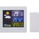 Station météo radiopilotée numérique TFA Dostmann 35.1133.02 blanc