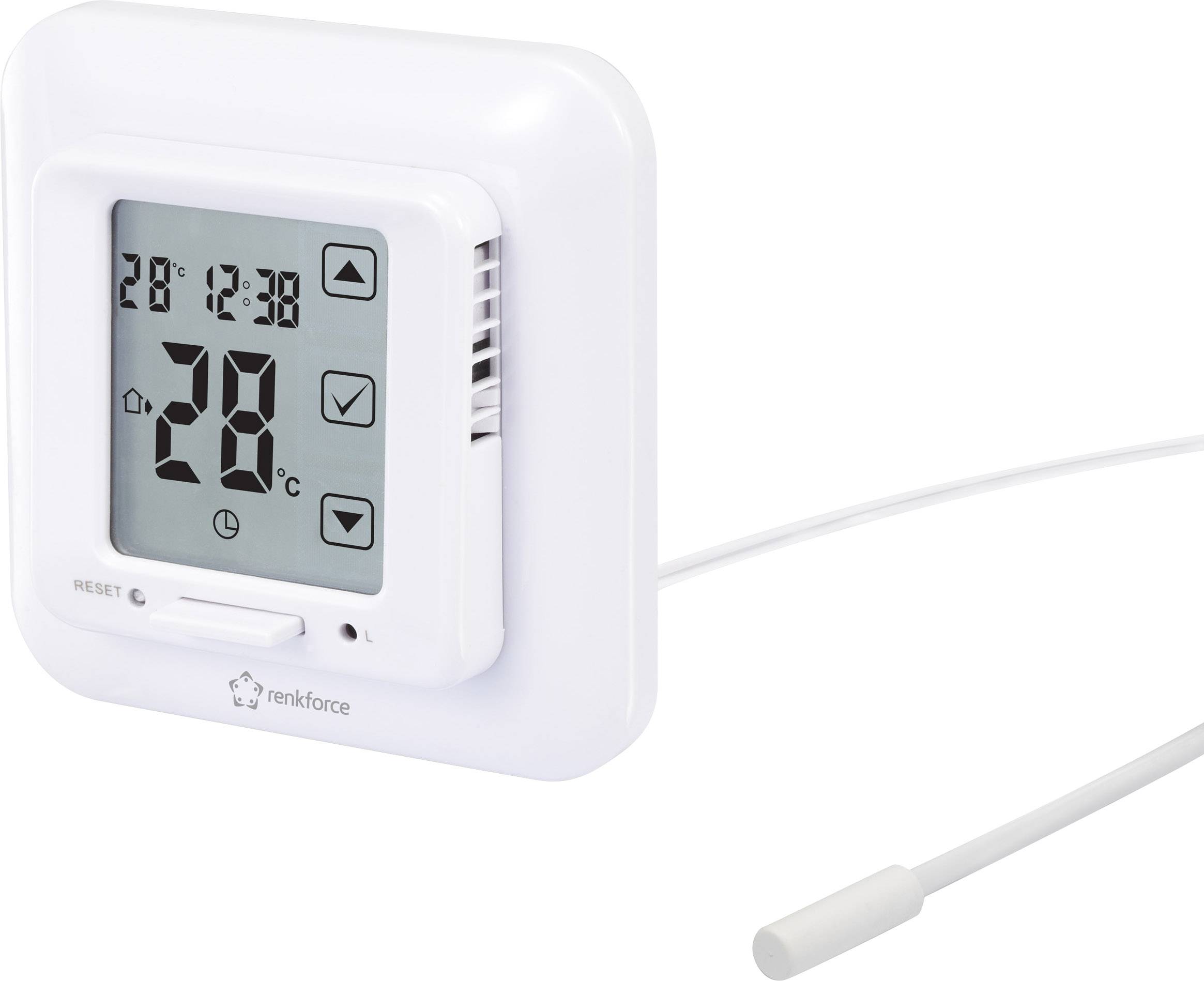 Thermostat d'ambiance encastrable Renkforce MH-3202 programme