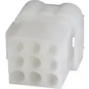 TE Connectivity Boîtier femelle pour câble série .140 MATE-N-LOK Nbr total de pôles 9 1-480673-0 1 pc(s)