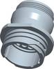 TE Connectivity 206036-5 Cosse cylindrique mâle embase mâle Nombre total de pôles: 16 Série (connecteur rond): CPC 1 pc(s)