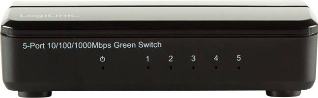 Switch réseau LogiLink NS0105 5 ports 1 GBit/s-1