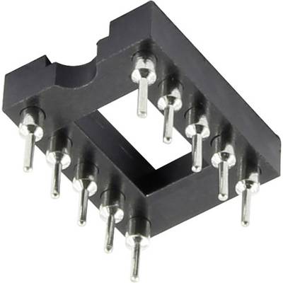 Support de circuits intégrés  1371849 2.54 mm, 7.62 mm Nombre de pôles (num): 8  1 pc(s)
