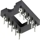 TRU COMPONENTS 1371847 Support de circuits intégrés Pas: 2.54 mm, 7.62 mm Nombre de pôles: 4 1 pc(s)