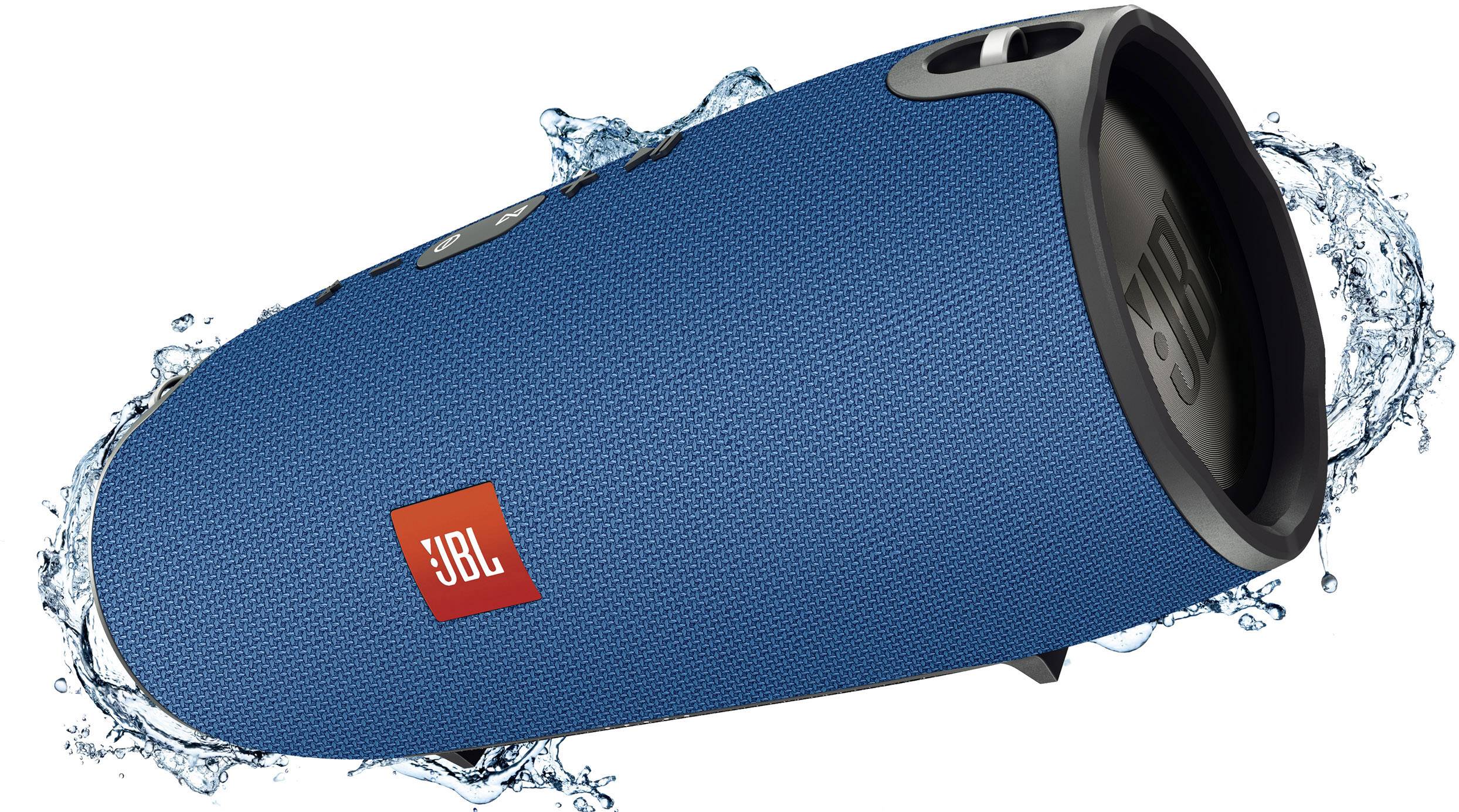 Enceinte Bluetooth JBL Harman Xtreme fonction mains libres, protégée contre les projections d'eau bleu