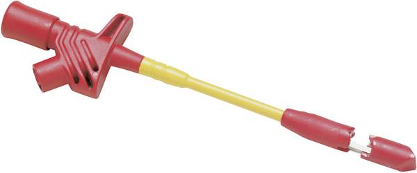Fluke AC89 Pince crocodile de sécurité 873448 femelle 4 mm CAT IV 600 V, CAT III 1000 V rouge  1 pc(s)