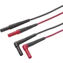 Fluke TL224 Set de cordons de mesure de sécurité Banane mâle 4 mm Banane mâle 4 mm 1.50 m noir, rouge 1 pc(s)
