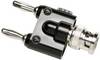 Fluke BP881 Adaptateur de mesure BNC mâle - banane mâle 4 mm empilable noir
