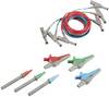 Beha Amprobe PROINSTALL-TL-KIT Set de cordons de mesure de sécurité mâle 4 mm, femelle 4 mm pinces crocodile, pointe de test, mâle 4 mm multicolore 1 pc(s)