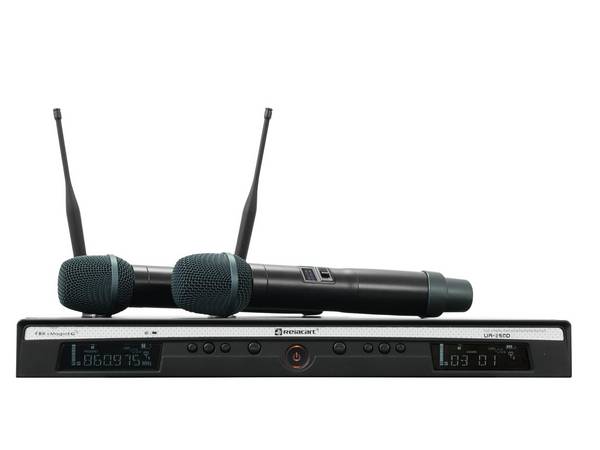 Micro sans fil Relacart UR-260D Type de transmission (détails):radio avec mallette de microphone, interrupteur