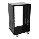 Rack 19 pouces 14 UH Roadinger SR-19 acier avec roulettes