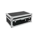 Mallette Roadinger UK-Case Tour Lock avec poignée de transport noir, argent aluminium, bois