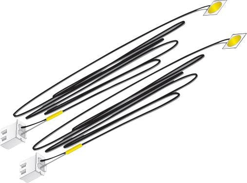LED à coller Woodland Scenics WJP5742 Just Plug™ avec LEDs jaune